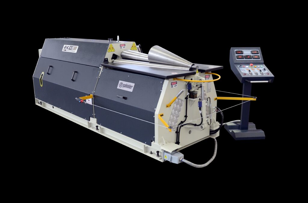 4 rolls hydraulic plate bending machine